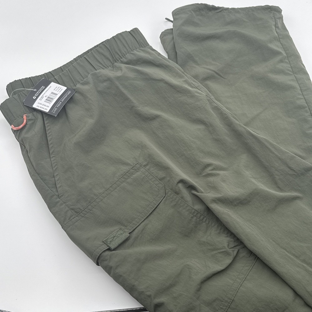 Eddie Bauer WR Mountain Crinkle Pants Womens XL (39 X 30) Gorpcore Hike Camp NEW